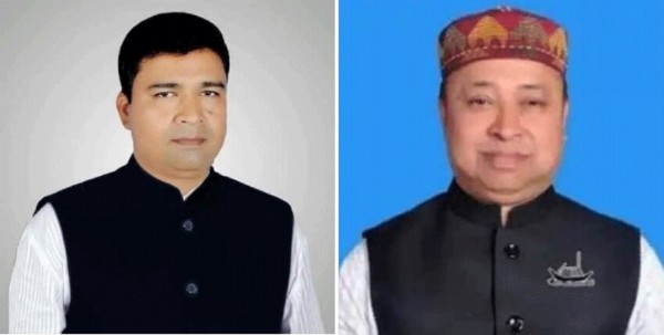 পেকুয়া উপজেলা আ’লীগের সভাপতি এম শহিদুল্লাহ ও সম্পাদক আবুল কাশেম